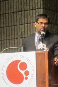Dr Satin Shah, ASH 2012