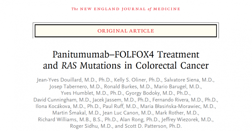 RAS mutations predict response to EGFR therapies in colorectal cancer